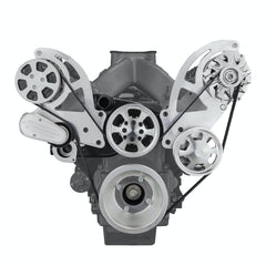 Speedmaster PCE415.1052 Billet Aluminum Serpentine Pulley Set and Components Kit