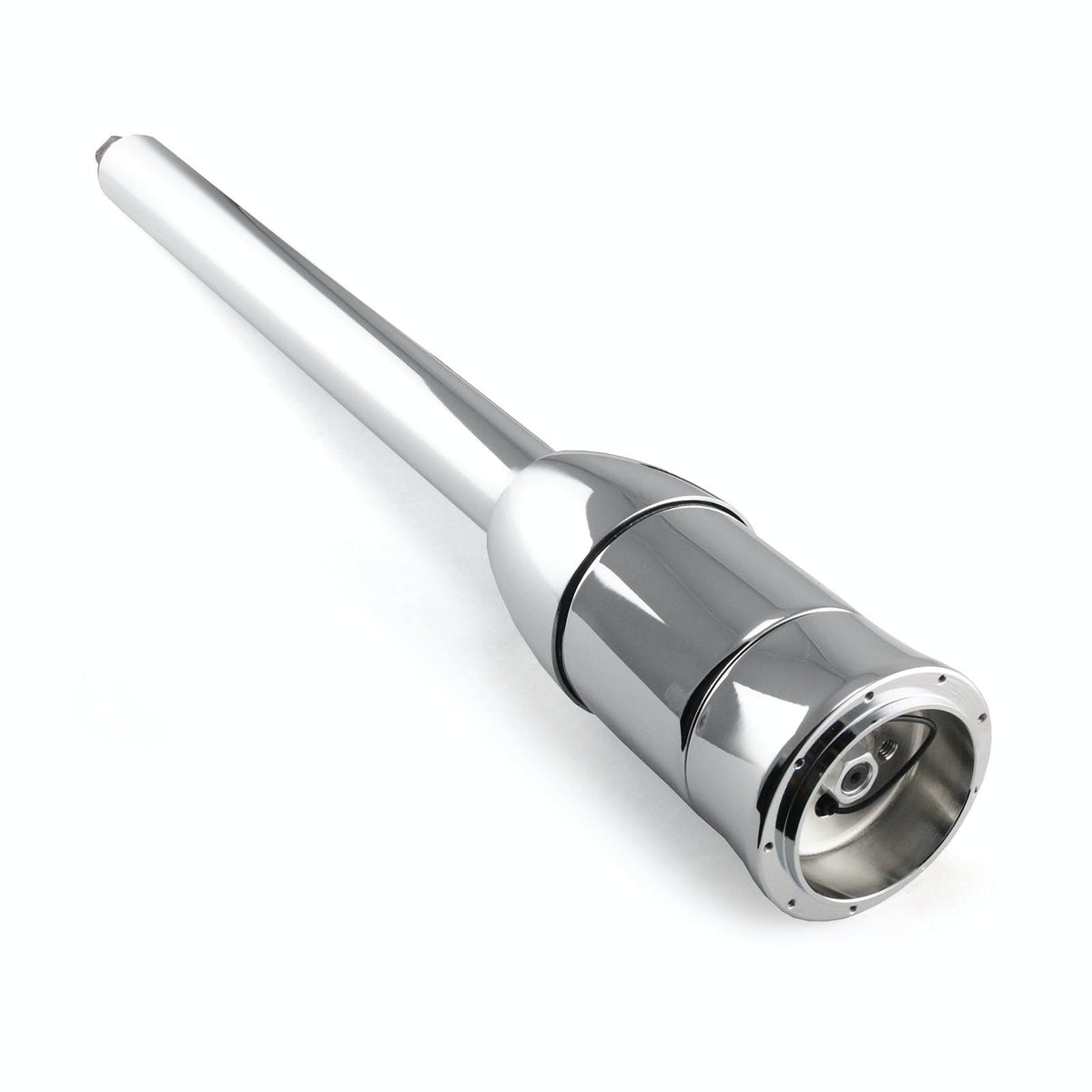Speedmaster PCE423.1002 32 Floor Shift Tilt Steering Chrome Column With Steering Wheel Adapter