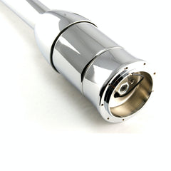 Speedmaster PCE423.1002 32 Floor Shift Tilt Steering Chrome Column With Steering Wheel Adapter