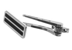 Speedmaster PCE427.1001 Chrome Steel Adjustable Gas Pedal Assembly With 2 Rubber Inserts