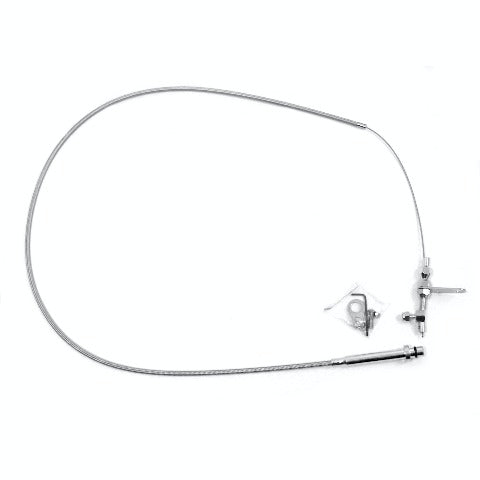 Speedmaster PCE469.1001 Stainless Steel Braided Kickdown Cable Kit