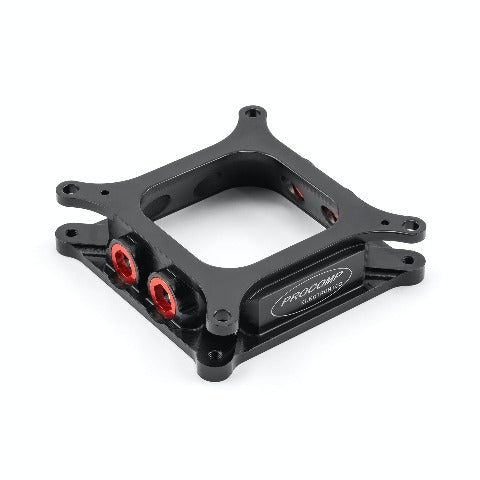 Speedmaster PCE474.1001 CNC Machined Carburetor Spacer w/Burst Panel Check Valves