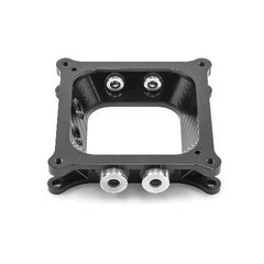 Speedmaster PCE474.1002 Aluminum 4150 to 4500 CNC Machined Carburetor Spacer w/ Burst Panel Check Valves