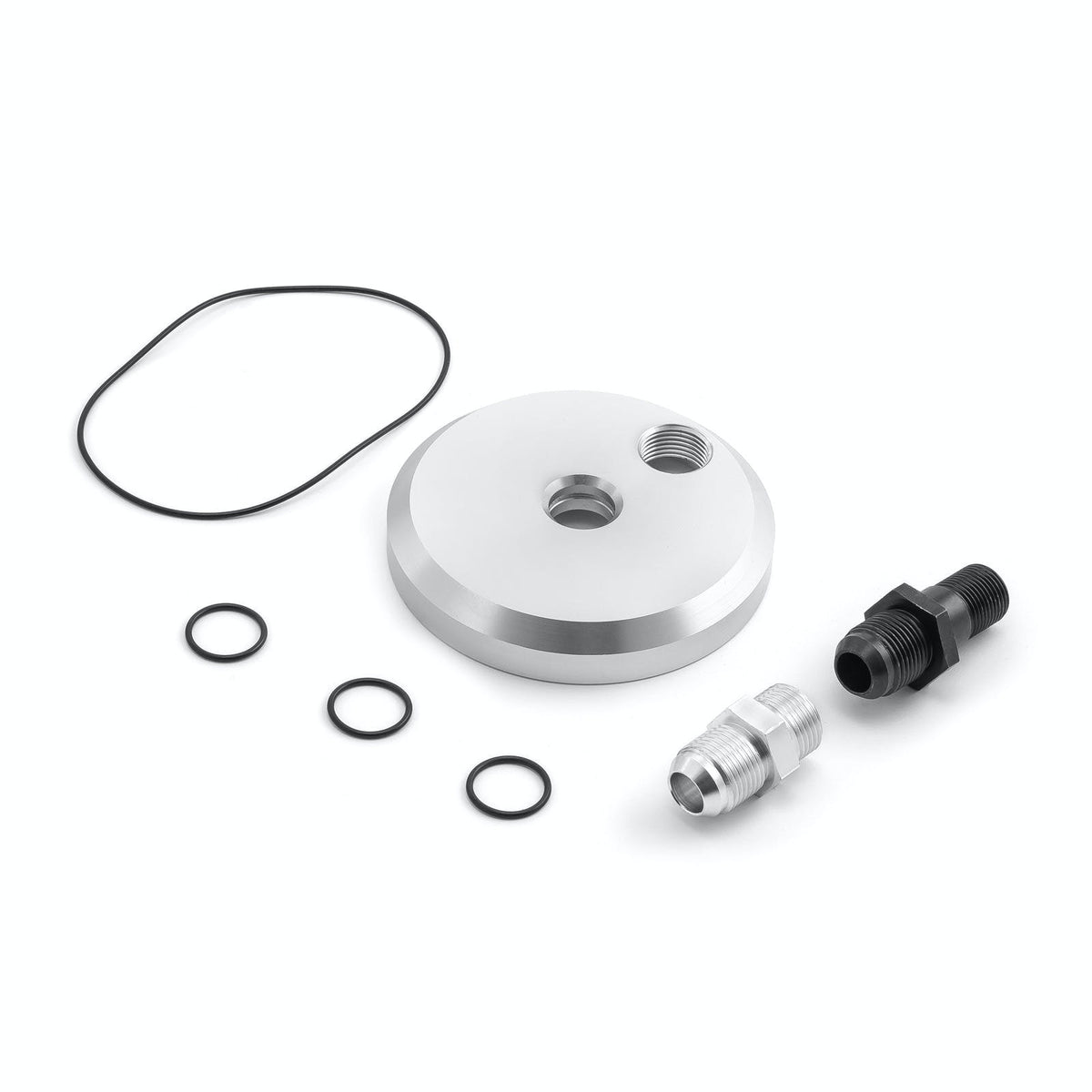 Speedmaster PCE507.1004 Oil Filter Remote Plate Billet Aluminum