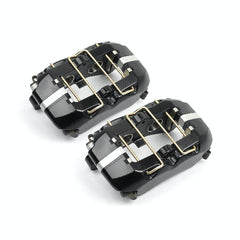 Speedmaster PCE521.1010 Rear 4 Piston Billet Aluminum Caliper Black Anodized 1/8 Npt