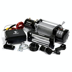 Speedmaster PCE553.1004 12000lbs / 5445kgs 12V Electric 4wd Winch Kit w/ Wireless Remote
