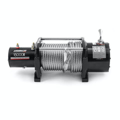 Speedmaster PCE553.1006 Speedmaster 15000lbs / 6803kgs 12V Electric 4wd Winch Kit w/ Wireless Remote