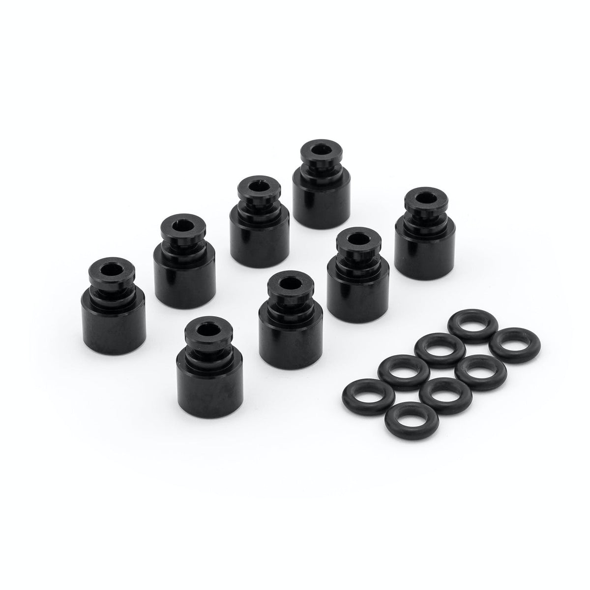 Speedmaster PCE599.1003 Fuel Injector 0.5315 Extension Spacer Set - Black