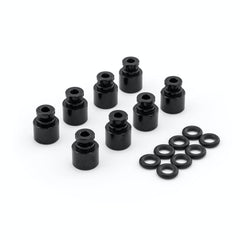 Speedmaster PCE599.1003 Fuel Injector 0.5315 Extension Spacer Set - Black
