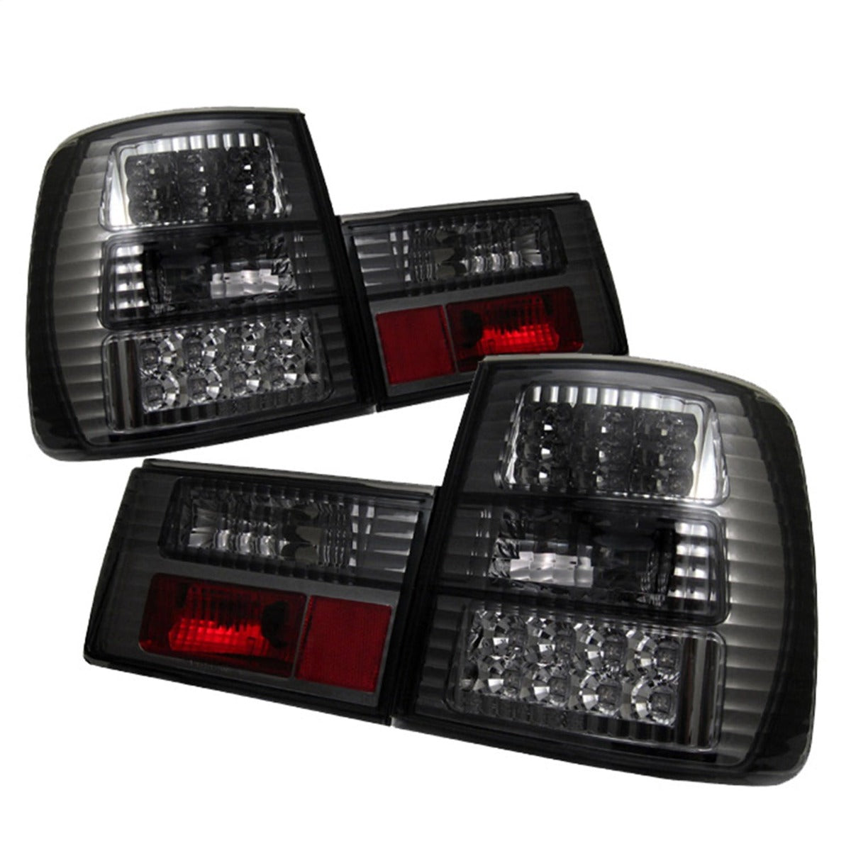 Spyder Auto 5000484 (Spyder) BMW E34 5-Series 88-95 LED Tail Lights-Smoke