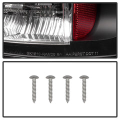 Spyder Auto 5002556 (Spyder) Dodge Ram 02-06 1500/Ram 2500/3500 03-06 LED Tail Light-Black