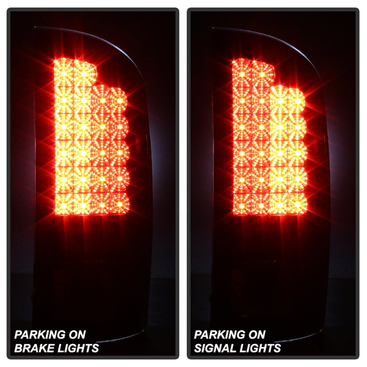 Spyder Auto 5002556 (Spyder) Dodge Ram 02-06 1500/Ram 2500/3500 03-06 LED Tail Light-Black