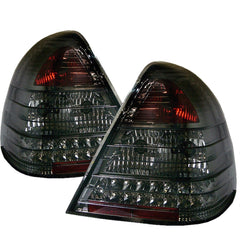 Spyder Auto 5006165 ( SPYDER ) MERCEDES BENZ W202 C-CLASS 94-00 LED TAIL LIGHTS-SMOKE