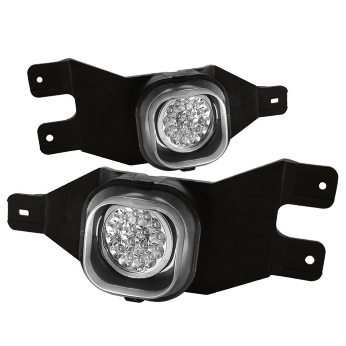 Spyder Auto 5015648 (Spyder) Ford F250/F350 99-04/Ford Excursion 00-05 LED Fog Lights w/Switch-Clear