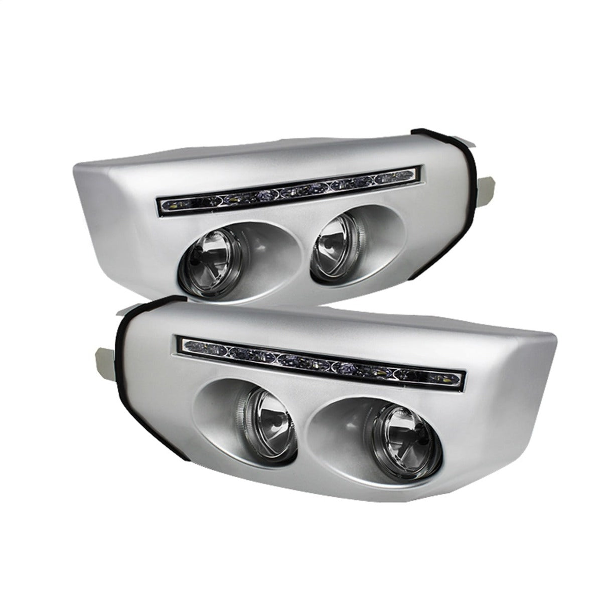 Spyder Auto 5070555 (Spyder) Toyota FJ Cruiser 07-14 Fog Lights With LED Daytime Running Lights W/Sw