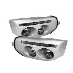 Spyder Auto 5070555 (Spyder) Toyota FJ Cruiser 07-14 Fog Lights With LED Daytime Running Lights W/Sw