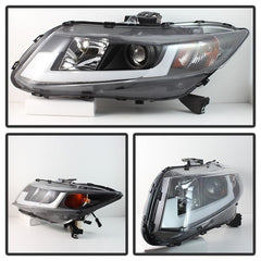 DISCONTINUED - Spyder Auto 5076519 (Spyder) Honda Civic 2012-2014 Projector Headlights (does not fit the 2014 Civic