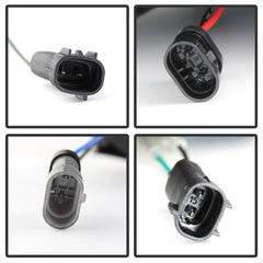 Spyder Auto 5076878 ( SPYDER ) TOYOTA PRIUS C 2012-2013 PROJECTOR HEADLIGHTS-LIGHT BAR DRL-CHROME