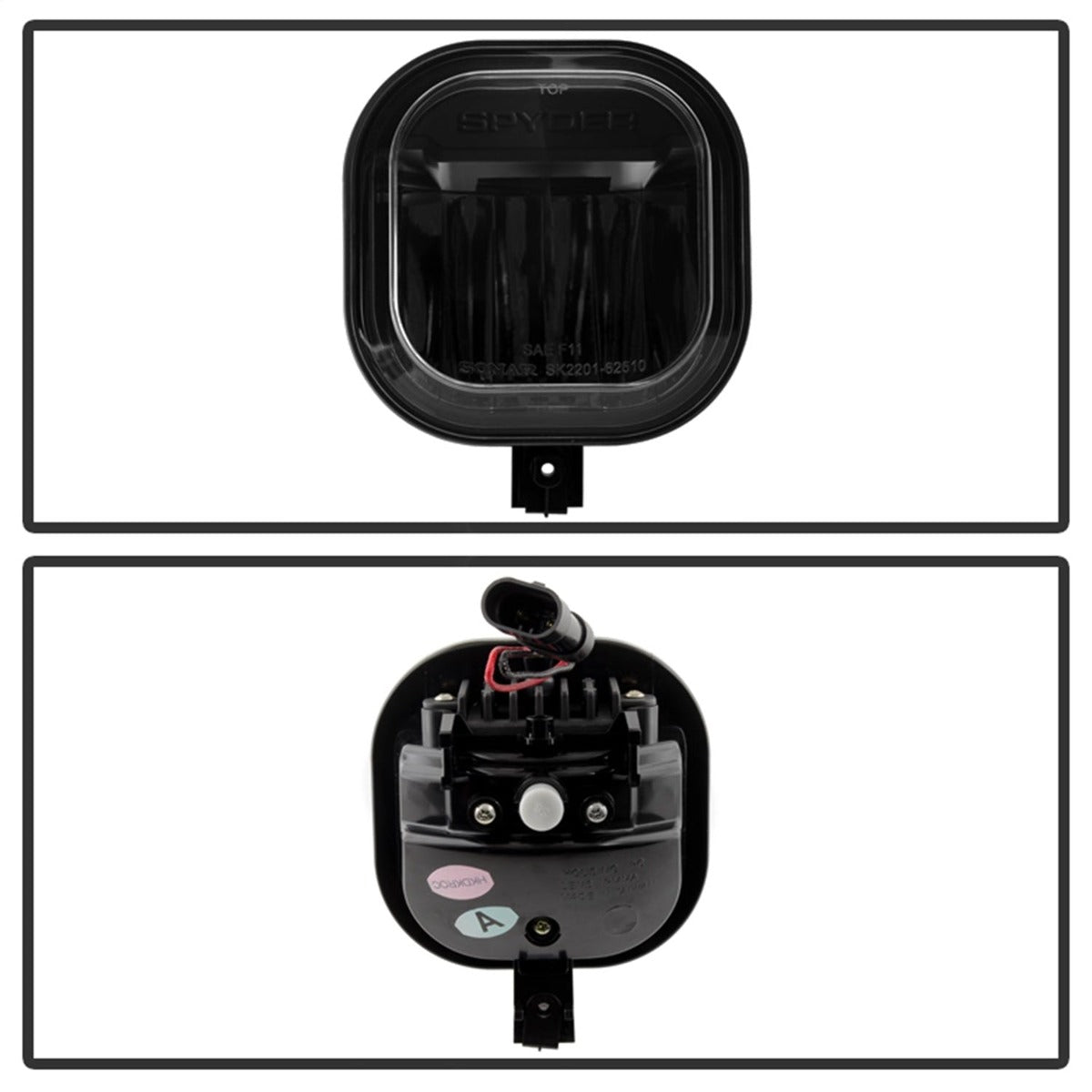 Spyder Auto 5081100 (Spyder) Ford Superduty 11-14 LED Fog Lights-Black