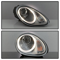 Spyder Auto 5083203 (Spyder) Porsche Cayman/Boxster 987 05-08 Projector Headlights-Halogen Model Onl