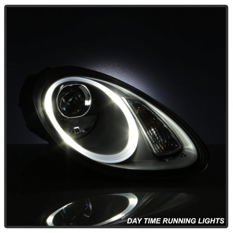 Spyder Auto 5083203 (Spyder) Porsche Cayman/Boxster 987 05-08 Projector Headlights-Halogen Model Onl
