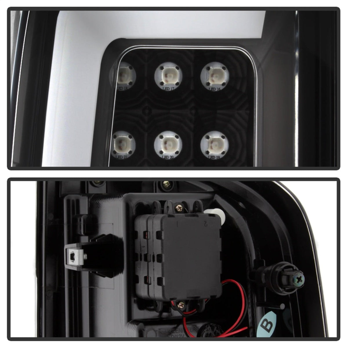 Spyder Auto 5084576 (Spyder) Chevy Colorado 2015-2017 LED Tail Lights-Black