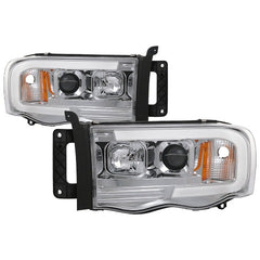 DISCONTINUED - Spyder Auto 5084613 (Spyder) Dodge Ram 1500 02-05/Ram 2500/3500 03-05 Version 2 Projector Headlights