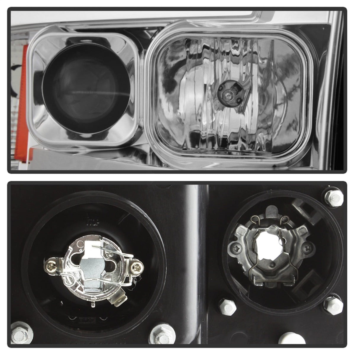 Spyder Auto 5084613 (Spyder) Dodge Ram 1500 02-05/Ram 2500/3500 03-05 Version 2 Projector Headlights