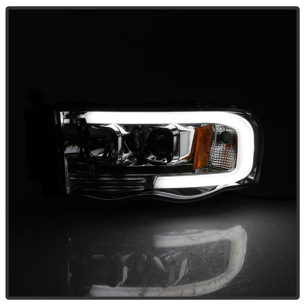 Spyder Auto 5084613 (Spyder) Dodge Ram 1500 02-05/Ram 2500/3500 03-05 Version 2 Projector Headlights
