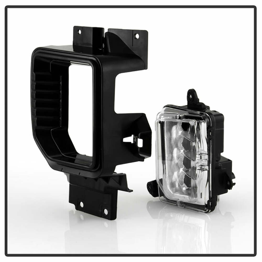 Spyder Auto GMC Sierra 2500HD 3500HD 2020-2022 OEM Full LED Fog Lights W/Universal Switch 9051173