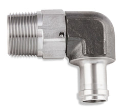 Earl's Performance Plumbing SS988410ERL SS 90 DEG 5/8 AN BARB TO 1/2 NPT SWIVEL