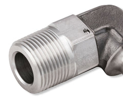 Earl's Performance Plumbing SS988410ERL SS 90 DEG 5/8 AN BARB TO 1/2 NPT SWIVEL