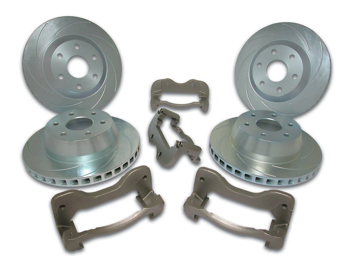 SSBC-USA A126-44 Big Rotor Upgrade Kit GM 14in. rtr F/R; 03-06 2wd
