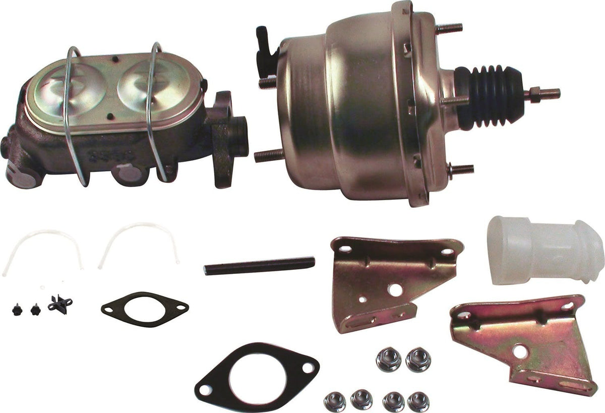 SSBC-USA A28142 7in. dual diaphragm booster/M/C 64-72 GM A/F body