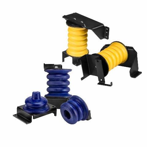 SuperSprings K-10-002 SumoSprings Front and Rear Kits are one-piece units attached on each side