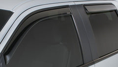 Stampede Automotive Accessories 41184-2 Sidewinds Snap-Inz 4pc Smoke
