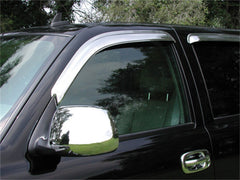 Stampede Automotive Accessories 6066-8 Sidewinds Tape-Onz 4pc Chrome