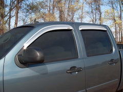Stampede Automotive Accessories 6066-8 Sidewinds Tape-Onz 4pc Chrome