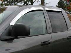 Stampede Automotive Accessories 6222-8 Sidewinds Tape-Onz 4pc Chrome