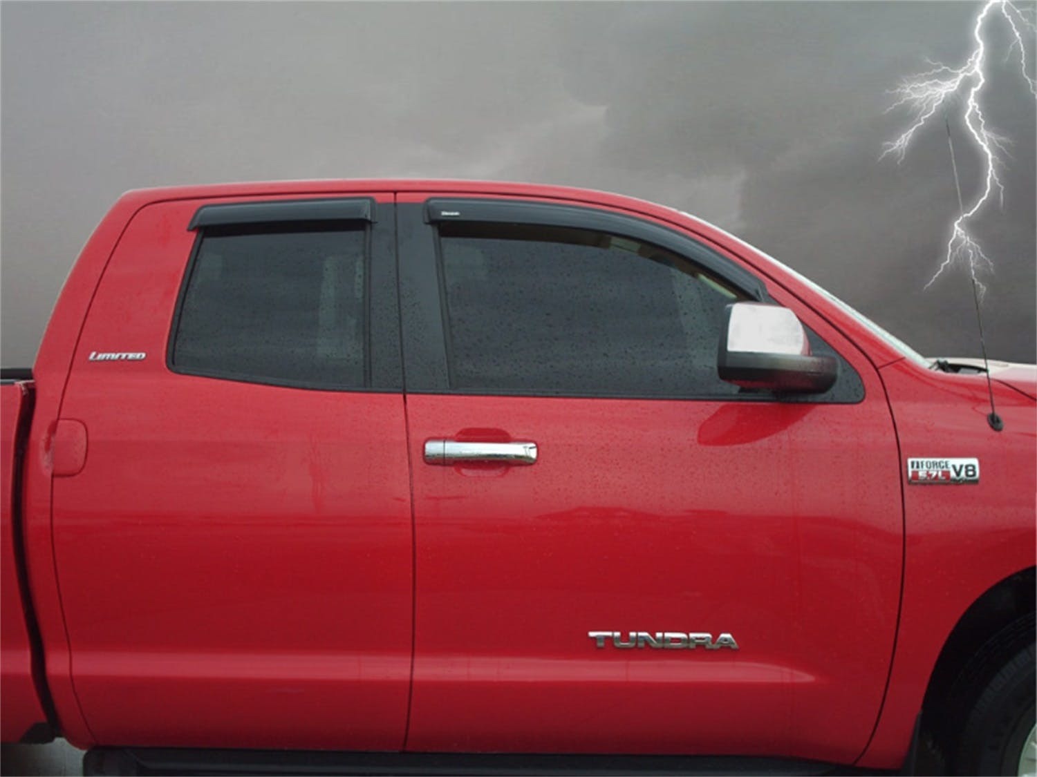 DISCONTINUED - Stampede Automotive Accessories 6349-2 Sidewinds Tape-Onz 4pc Smoke