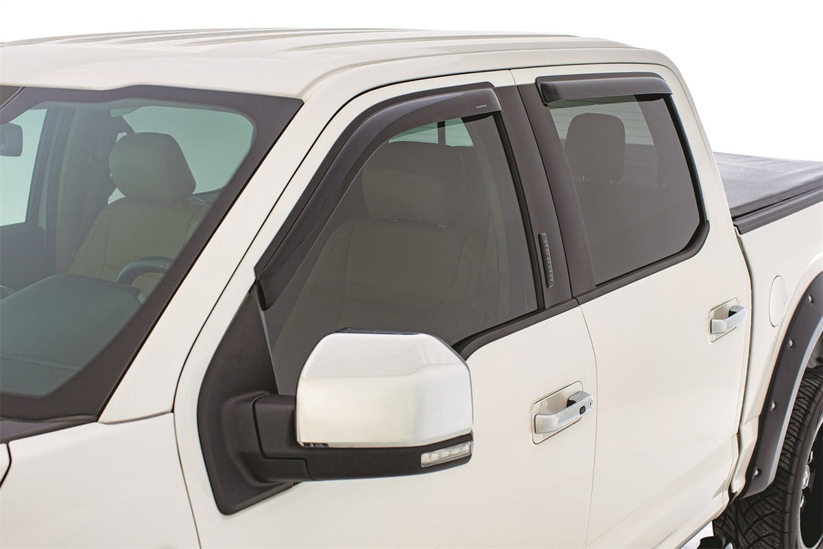 Stampede Automotive Accessories 6519-2 Sidewinds Tape-Onz 4pc Smoke
