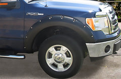 Stampede Automotive Accessories 8422-2 Ruff Riderz Fender Flares 4pc Black Smooth