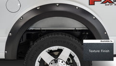 Stampede Automotive Accessories 8432-5 Ruff Riderz Fender Flares 4pc Black Textured