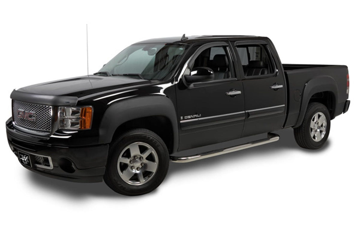 Stampede Automotive Accessories 8513-2 Trail Riderz Fender Flares 4pc Black Smooth