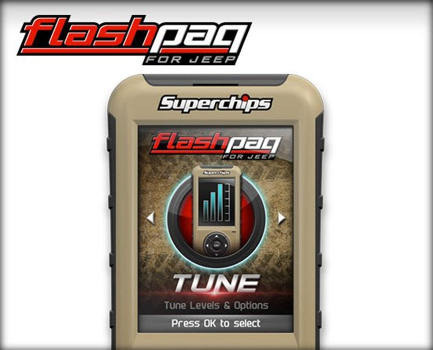 Superchips 3876 Flashpaq F5 Jeep 15+ Gas
