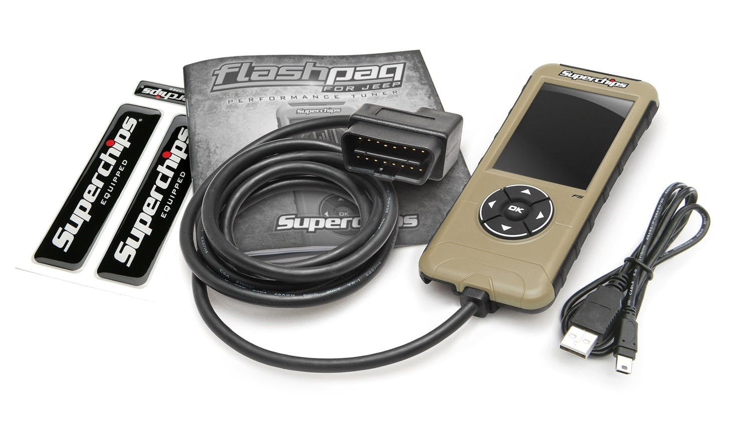 Superchips 3876 Flashpaq F5 Jeep 15+ Gas