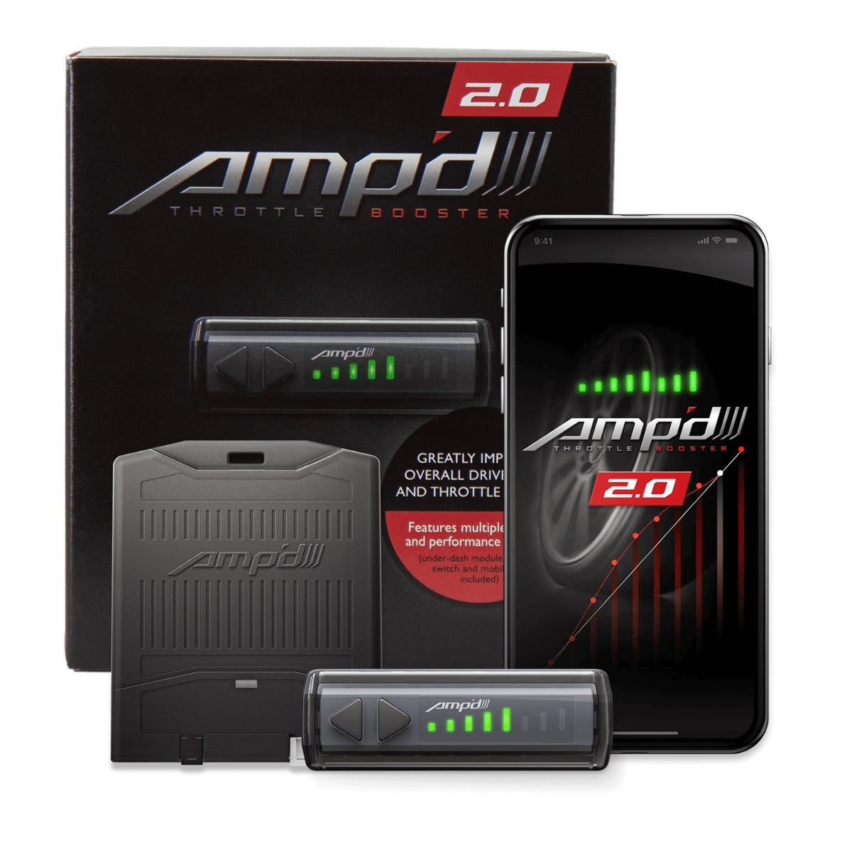 Superchips 38868-2 AMPd 2.0 Throttle Booster