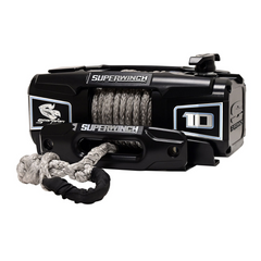 Superwinch Scorpion 10000lb 12V DC Winch with Synthetic Rope Black - 1155401