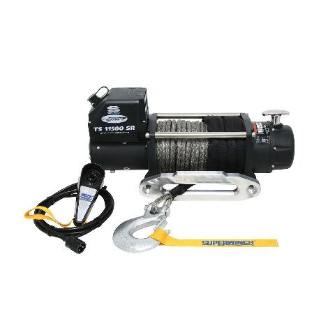 Superwinch 1511201 Tiger Shark 11500 Winch Synthetic