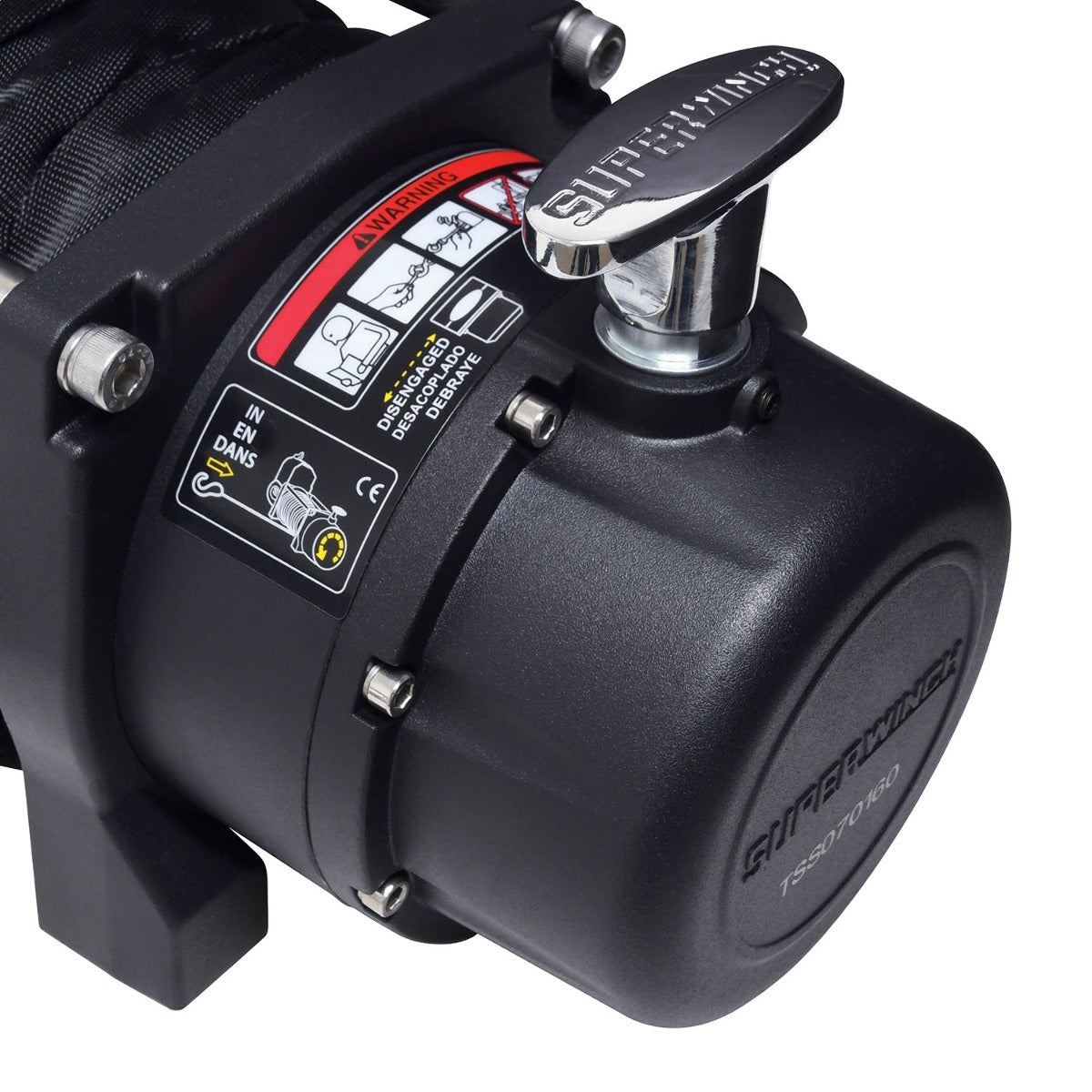 Superwinch 1511201 Tiger Shark 11500 Winch Synthetic